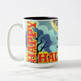 Halloween-Tasse Zweifarbige Tasse