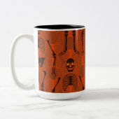 Halloween-Tasse Zweifarbige Tasse (Links)