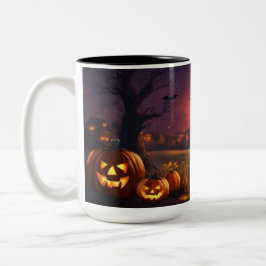 Halloween-Tasse Zweifarbige Tasse