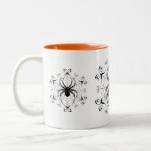 Halloween-Tasse Zweifarbige Tasse (Links)