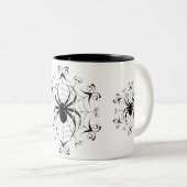 Halloween-Tasse Zweifarbige Tasse (VorderseiteRechts)