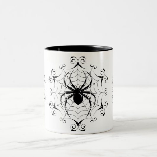 Halloween-Tasse Zweifarbige Tasse (Mittel)