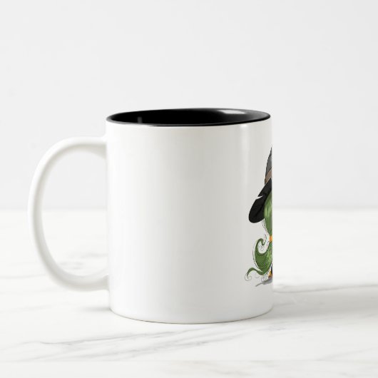 Halloween-Tasse Zweifarbige Tasse (Links)