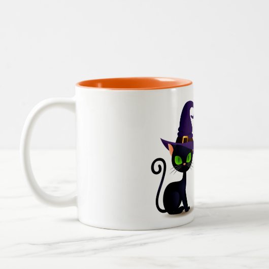 Halloween-Tasse Zweifarbige Tasse (Links)