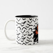 Halloween-Tasse Zweifarbige Tasse (Links)