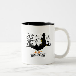 Halloween-Tasse Zweifarbige Tasse