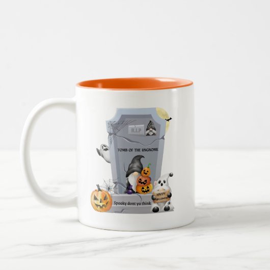Halloween-Tasse Zweifarbige Tasse (Links)