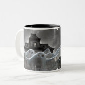 HALLOWEEN-TASSE ZWEIFARBIGE TASSE (Vorderseite Links)