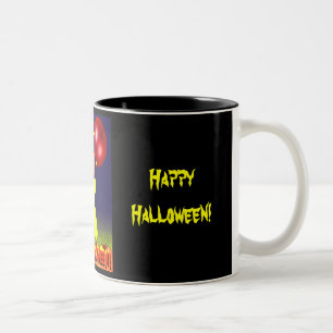 Halloween-Tasse Zweifarbige Tasse