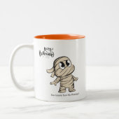 Halloween-Tasse Zweifarbige Tasse (Links)