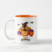 Halloween-Tasse Zweifarbige Tasse (Links)