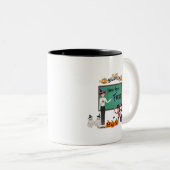 Halloween-Tasse Zweifarbige Tasse