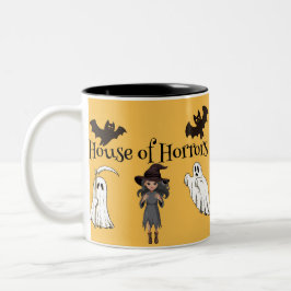 Halloween-Tasse Zweifarbige Tasse