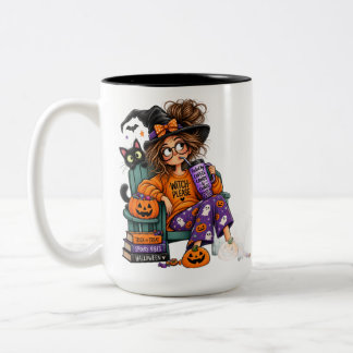 Halloween-Tasse Zweifarbige Tasse