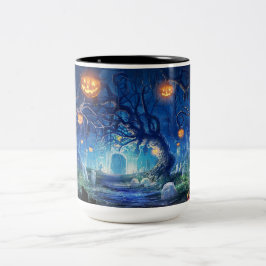 Halloween-Tasse Zweifarbige Tasse