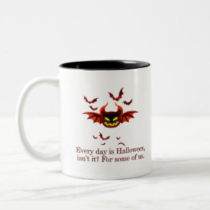 Halloween-Tassen Zweifarbige Tasse
