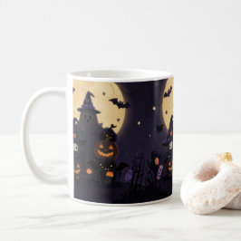 Halloween-Tassendesign für Kaffee- und Teeliebhabe Kaffeetasse