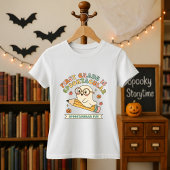 Halloween Teacher Gift Ghost & Stift T-Shirt