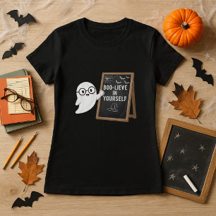 Halloween Teacher Gift T-Shirt; BOO-LIEVE für dich T-Shirt