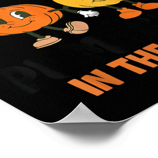 Halloween Teacher I Teach The Cutest Pumpkins In T Poster (Ecke)