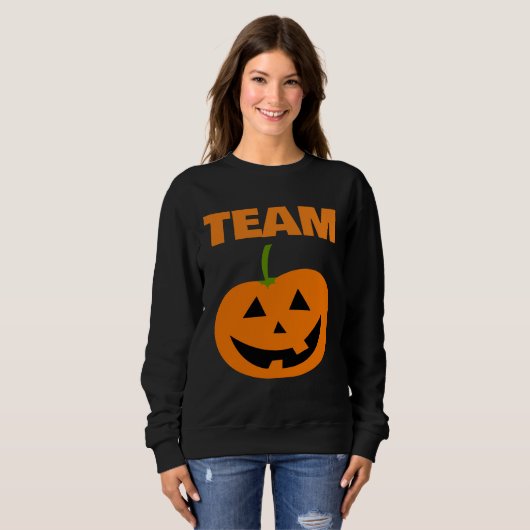 HALLOWEEN TEAM PUMPKIN T - SHIRT SWEATSHIRTS (Vorne ganz)