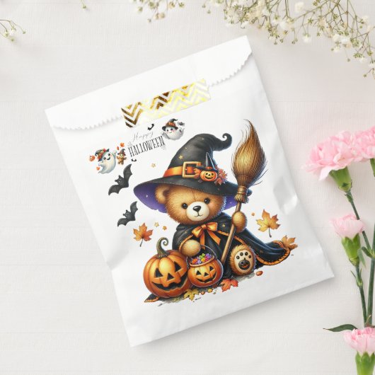 Halloween Teddy Bar Wizard Holiday Geschenktütchen (Versiegelt)