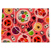 Halloween Tee Party Geschenktasche Große Geschenktüte (Vorderseite)