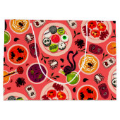 Halloween Tee Party Geschenktasche Große Geschenktüte (Rückseite)