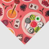 Halloween Tee Party Tissue Paper Seidenpapier (Detail)