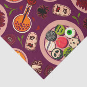 Halloween Tee Party Tissue Paper Seidenpapier (Detail)