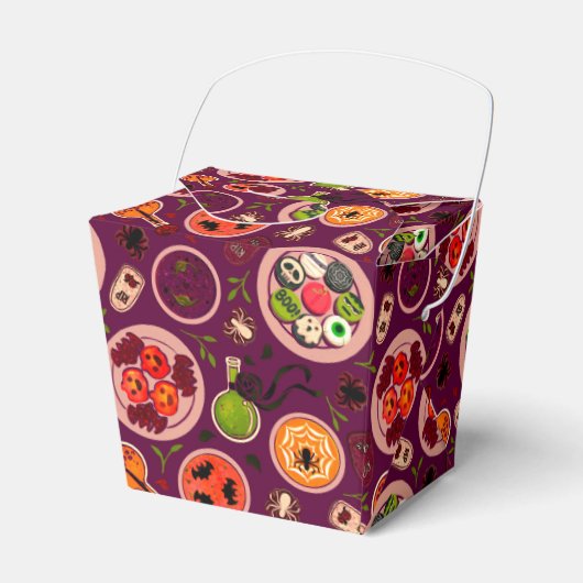 Halloween Tee Party Wrapping Paper Geschenkschachtel (Vorderseite)