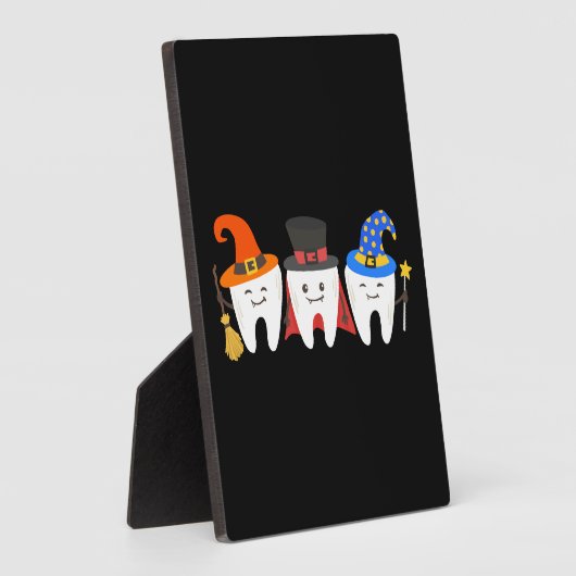 Halloween Teeth Dental Fotoplatte (Seite)