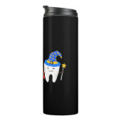 Halloween Teeth Dental Thermosbecher (Nach rechts gedreht)