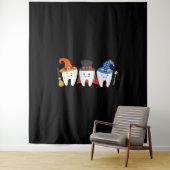 Halloween Teeth Dental Wandteppich (Beispiel)