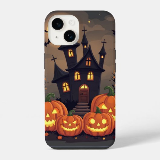 Halloween-Telefongehäuse iPhone Hülle (Rückseite)