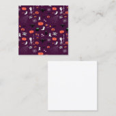 Halloween Telefonnummerkarte (Vorne/Hinten)