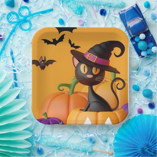 Halloween-Teller Pappteller (Party)