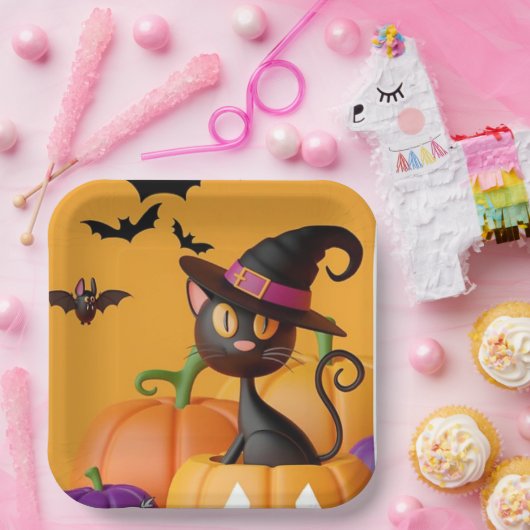 Halloween-Teller Pappteller (Party)