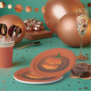 Halloween Tellers Festive Pumpkin Paper Teller