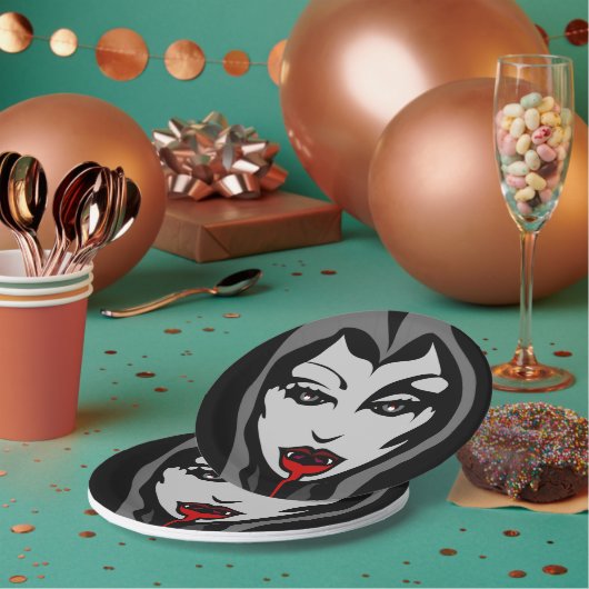 Halloween Tellers Festive Vampire Paper Teller (Multi)