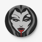 Halloween Tellers Festive Vampire Paper Teller (Vorderseite)