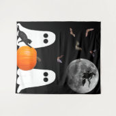 Halloween-Teppich Wandteppich (Vorderseite (Horizontal))