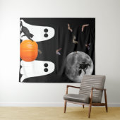 Halloween-Teppich Wandteppich (Beispiel (Horizontal))