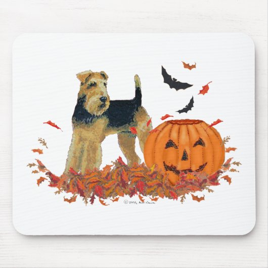 Halloween Terrier Mousepad (Vorne)