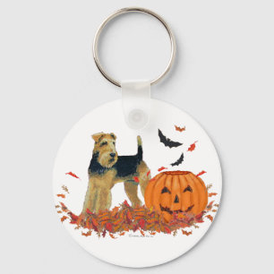 Halloween Terrier Schlüsselanhänger