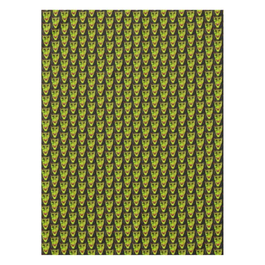 HALLOWEEN TERRIFYING WITCH TISCHDECKE (Vorderseite)