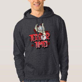 Halloween Terror Zeit Zombie Hand mit Augen Hoodie