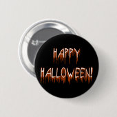 Halloween-Text Button (Vorne & Hinten)