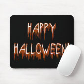 Halloween-Text Mousepad (Mit Mouse)