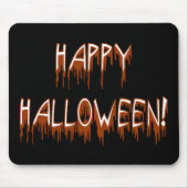 Halloween-Text Mousepad (Vorne)